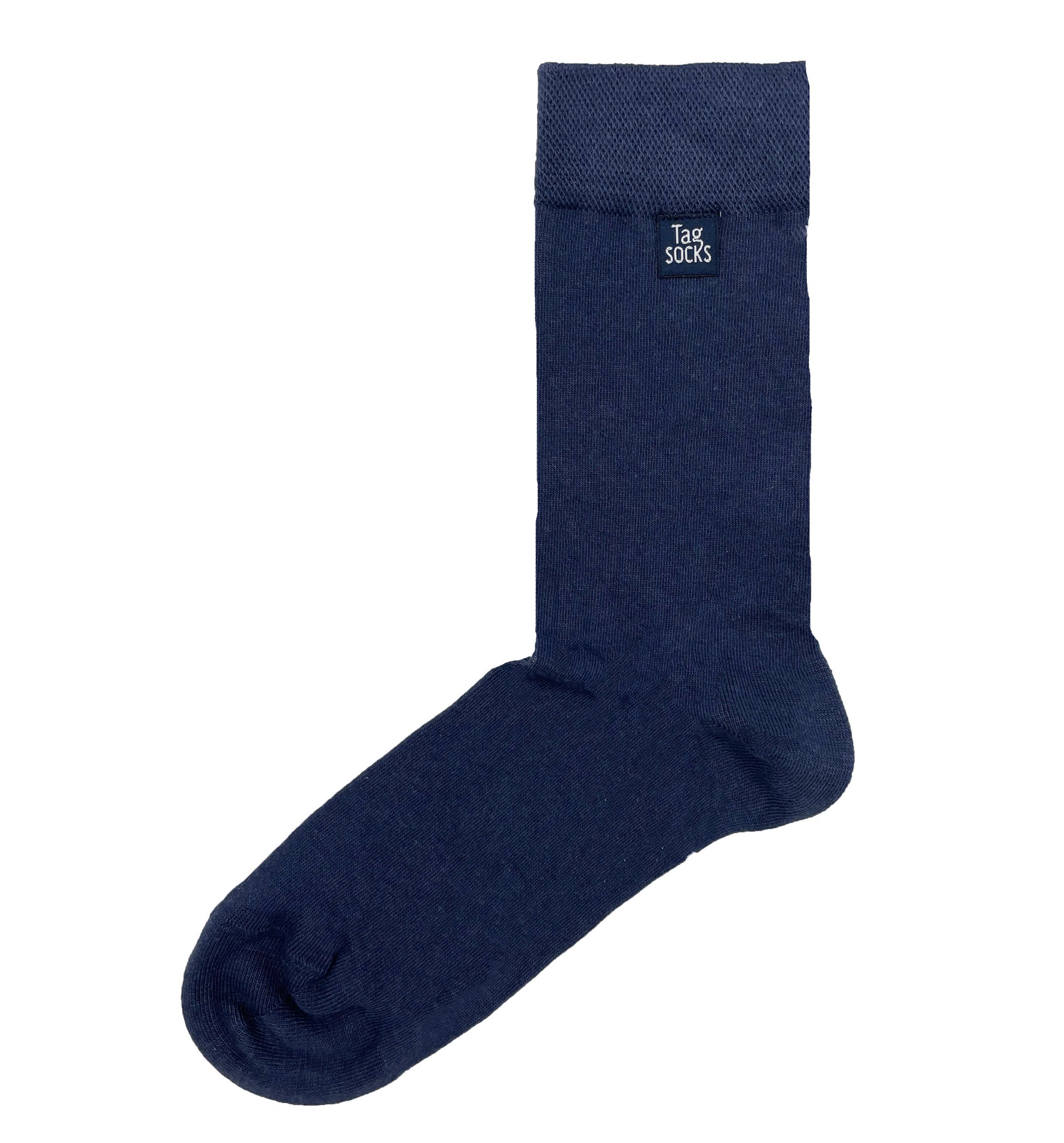 Tag Socks - Single Blue 