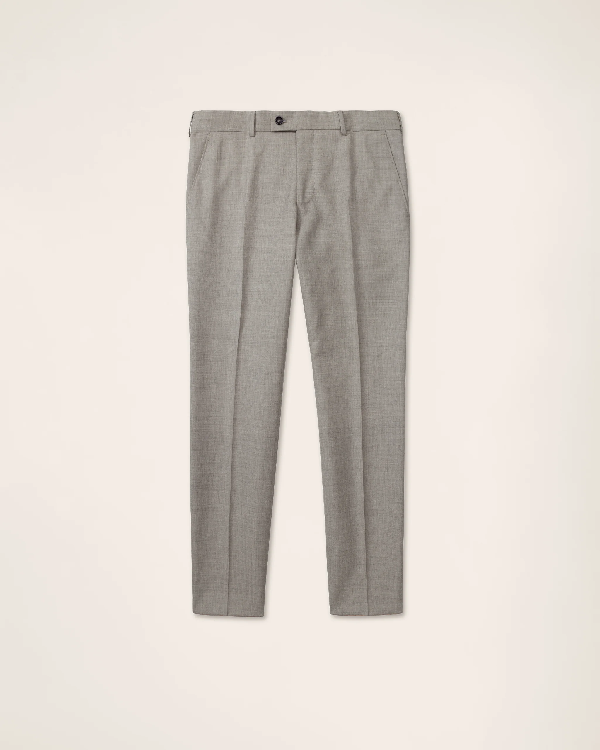 Turo - Premium Wool Suit in Light Beige Trousers