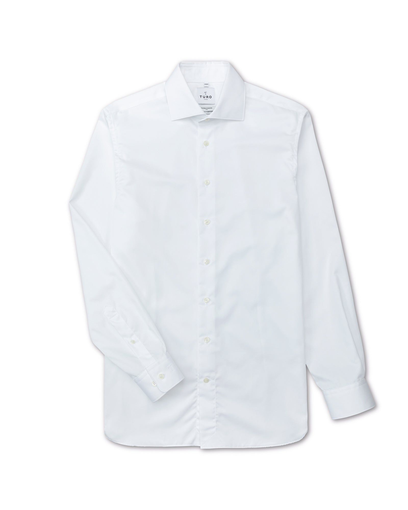Turo - Modern fit shirt in Thomas Mason Journey