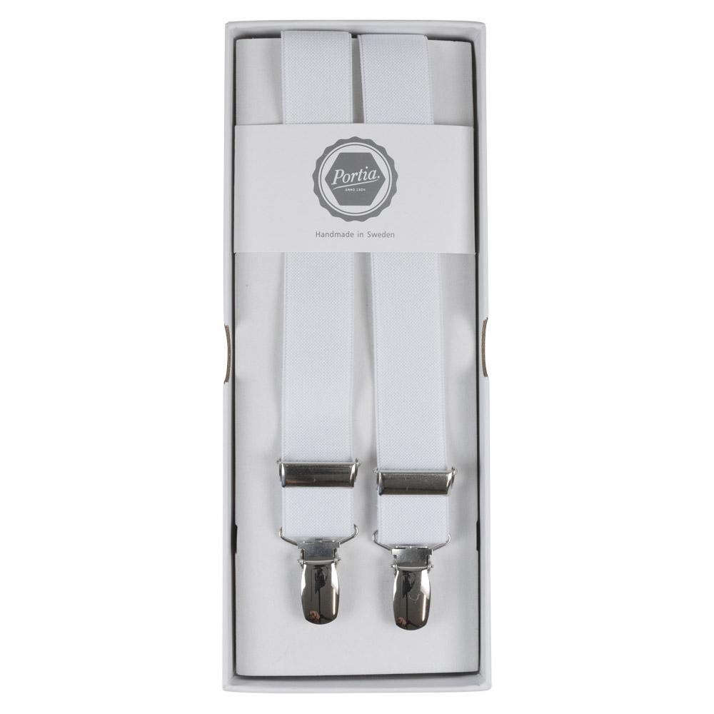 PORTIA 1924 SUSPENDERS I WHITE