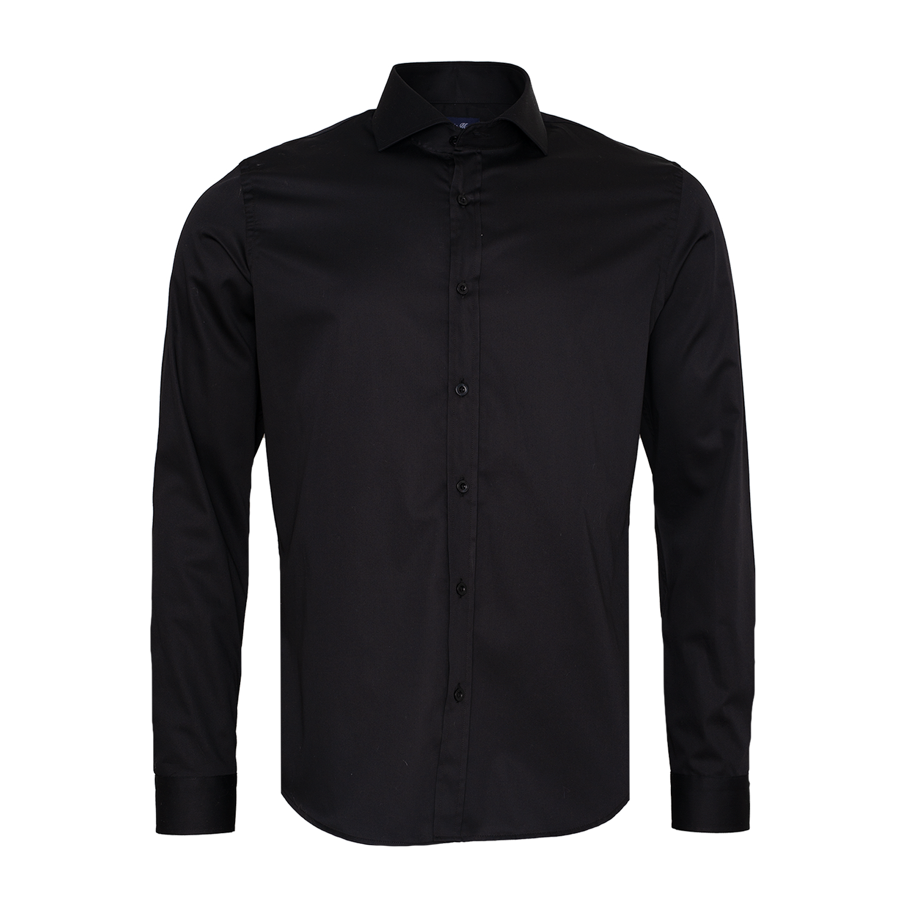 ROBBIE MOOR Dress Shirt Henric Black