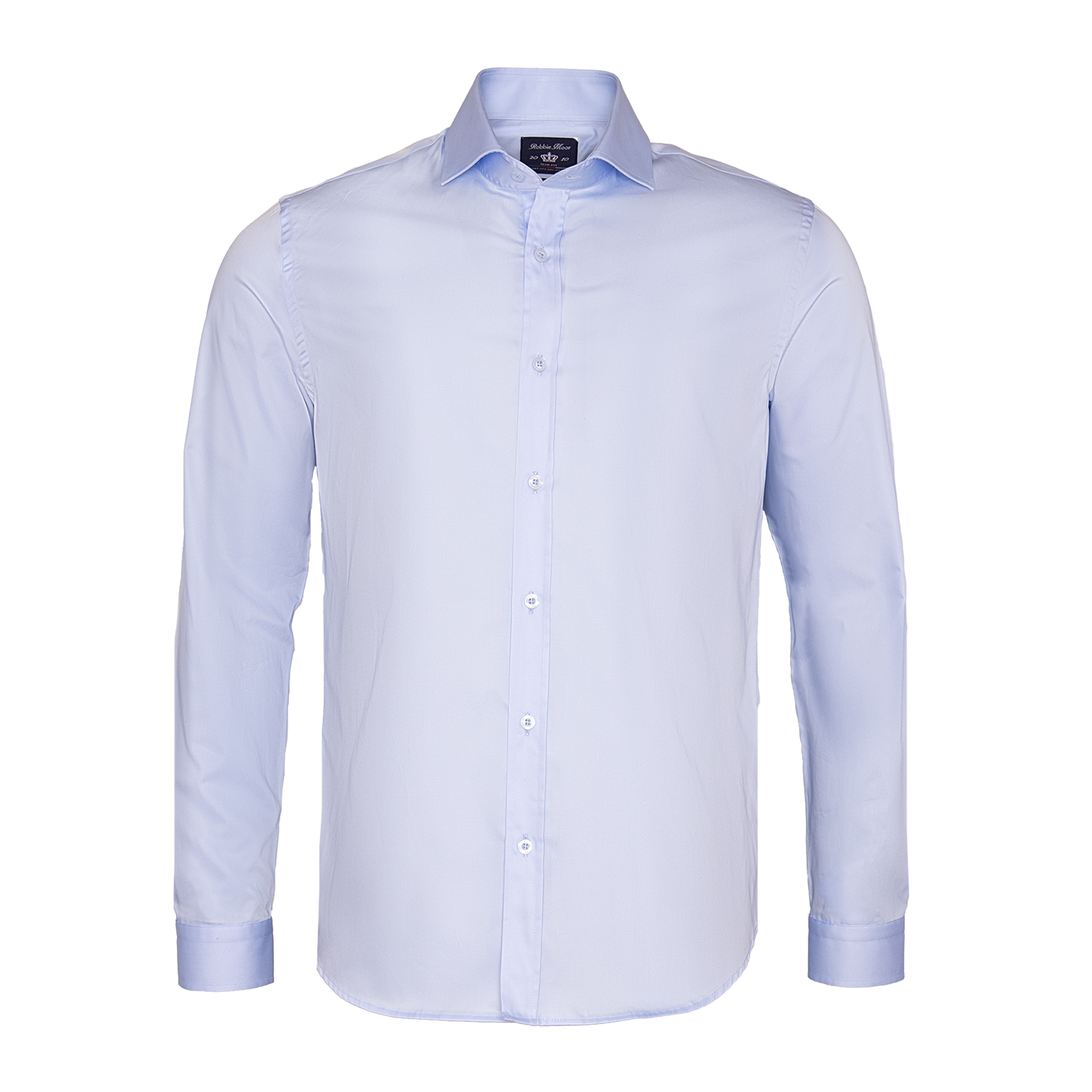 ROBBIE MOOR Dress Shirt Henric Light Blue