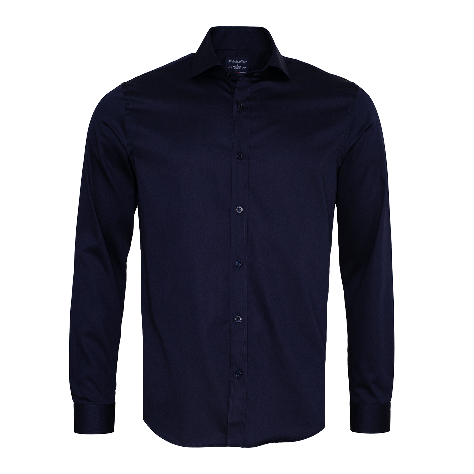 ROBBIE MOOR Dress Shirt Henric Navy